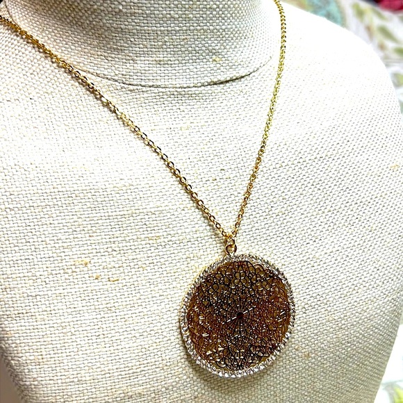 NWT Long Gold Necklace LOFT - Picture 1 of 5